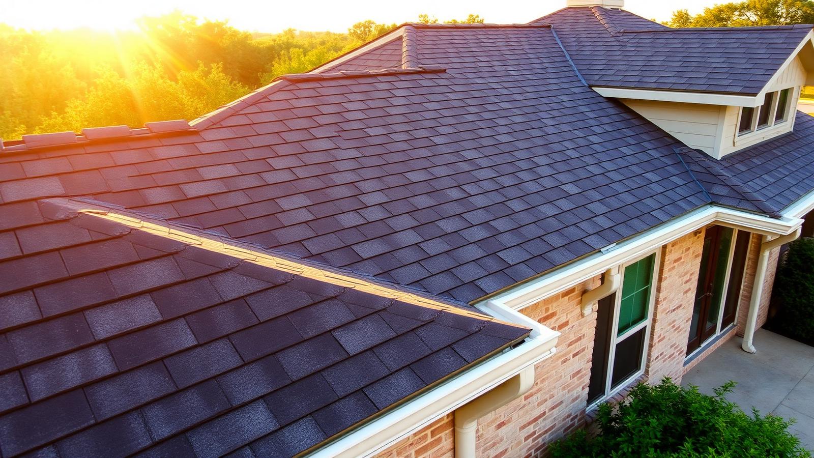 Upscale Dallas–Fort Worth home with a new architectural shingle roof installed by Max Exteriors