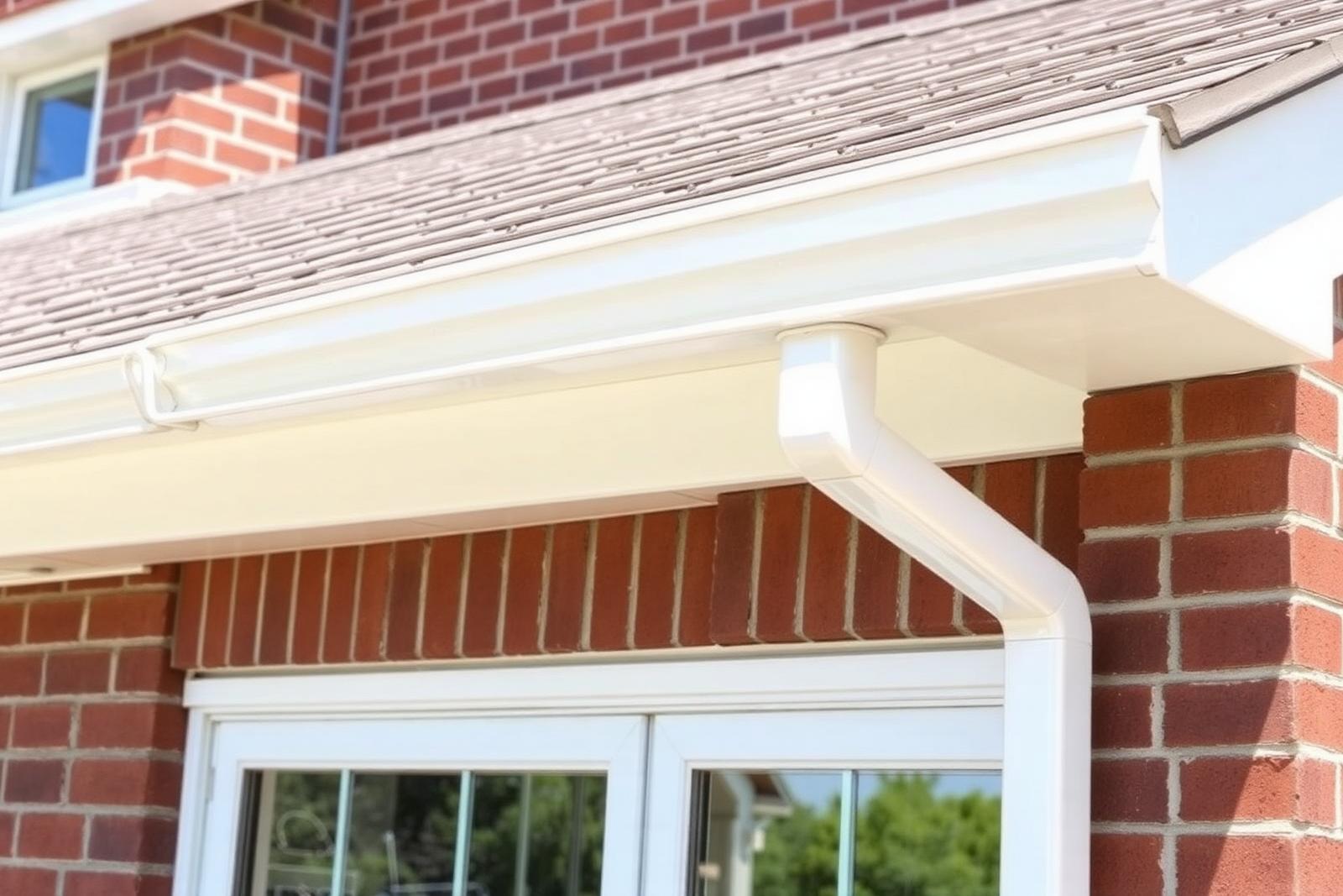 Seamless gutter and downspout installation on a Dallas–Fort Worth home